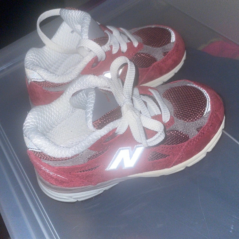 Burgundy New Balances